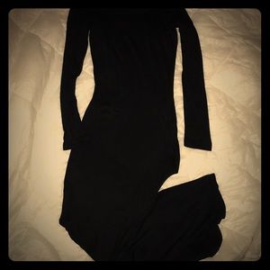 Long high slit Dress